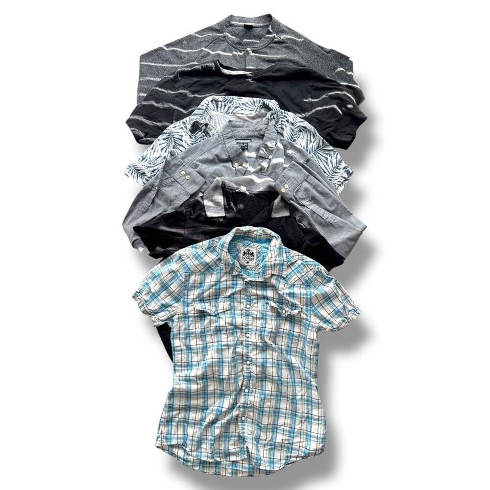 Men’s Bundle Lot of 6 Size Medium Tops Cotton